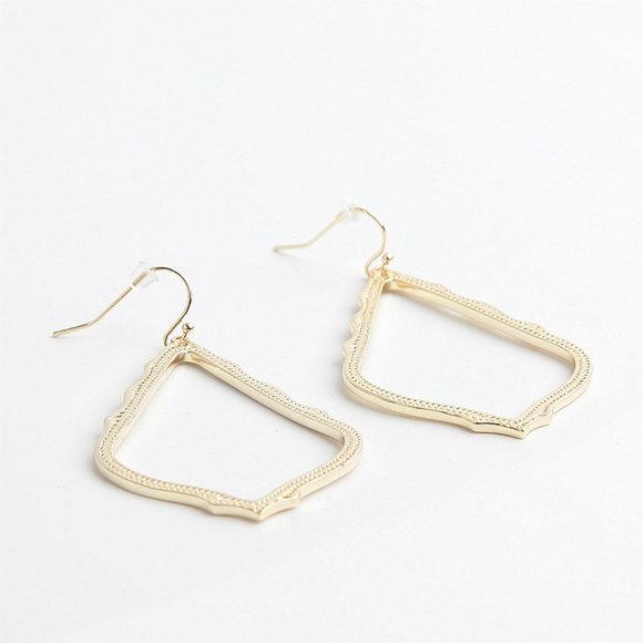 Sophee Drop Earrings In Gold - Picture 8 of 10